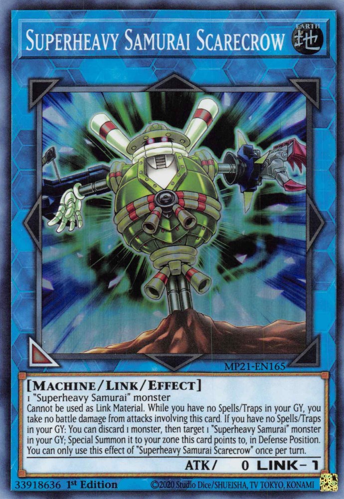 Superheavy Samurai Scarecrow – 2021 Tin of Ancient Battles (YuGiOh)