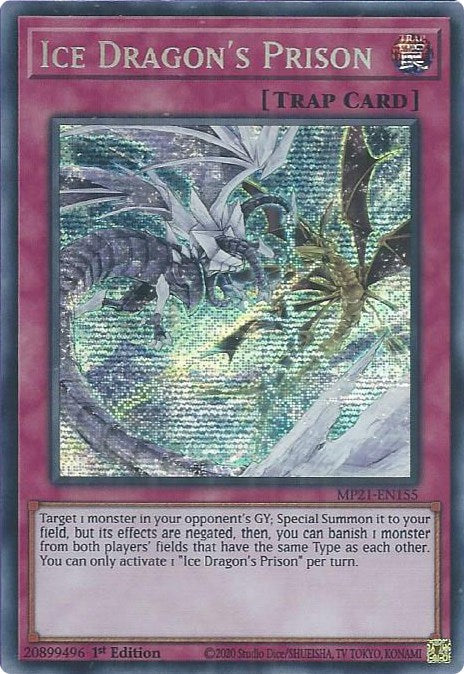 Ice Dragon's Prison – 2021 Tin of Ancient Battles (YuGiOh)
