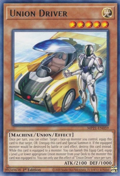 Union Driver – 2021 Tin of Ancient Battles (YuGiOh)