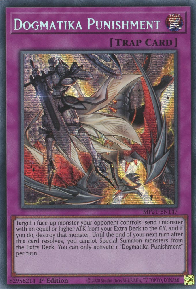 Dogmatika Punishment – 2021 Tin of Ancient Battles (YuGiOh)