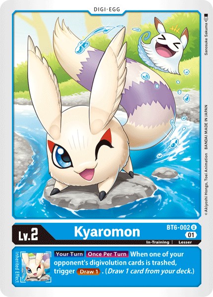 Kyaromon – Double Diamond (Digimon Card Game)