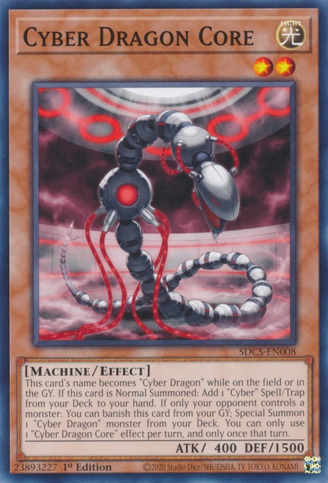 Cyber Dragon Core – Structure Deck: Cyber Strike (YuGiOh)