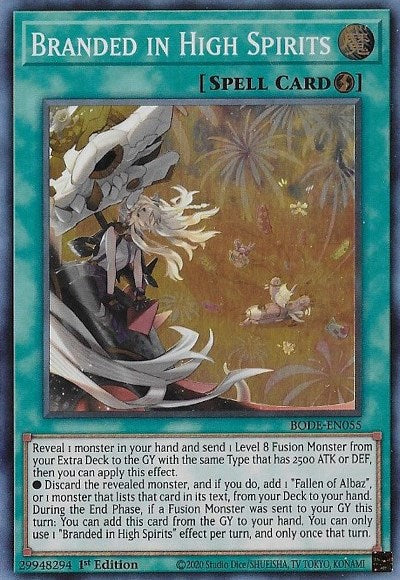 Branded in High Spirits – Burst of Destiny (YuGiOh)
