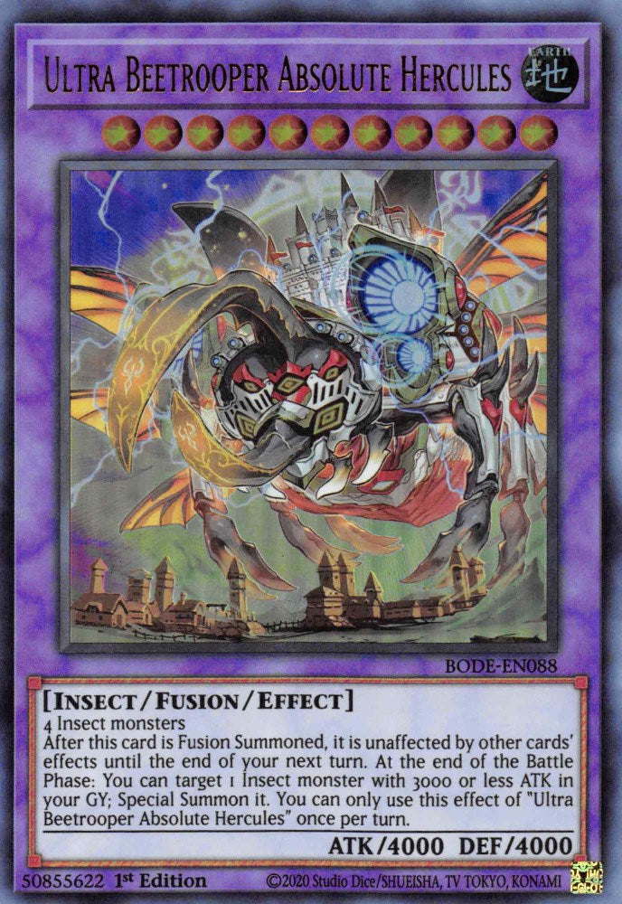 Ultra Beetrooper Absolute Hercules – Burst of Destiny (YuGiOh)