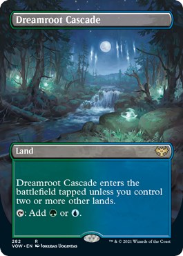 Dreamroot Cascade (Borderless) – Innistrad: Crimson Vow (Magic: The Gathering)