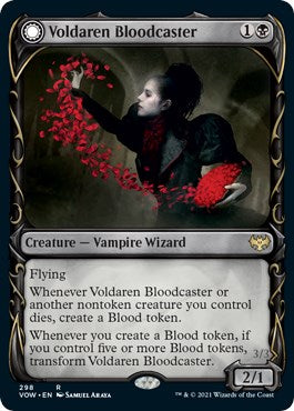 Voldaren Bloodcaster (Showcase) – Innistrad: Crimson Vow (Magic: The Gathering)