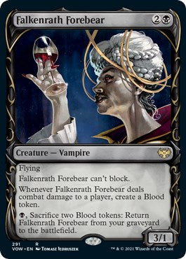 Falkenrath Forebear (Showcase) – Innistrad: Crimson Vow (Magic: The Gathering)