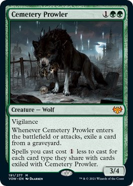 Cemetery Prowler – Innistrad: Crimson Vow (Magic: The Gathering)