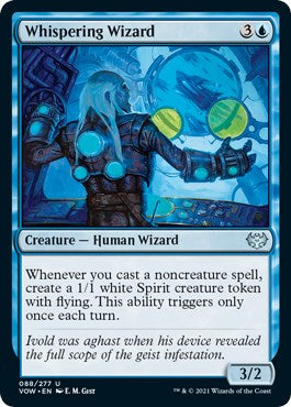 Whispering Wizard – Innistrad: Crimson Vow (Magic: The Gathering)