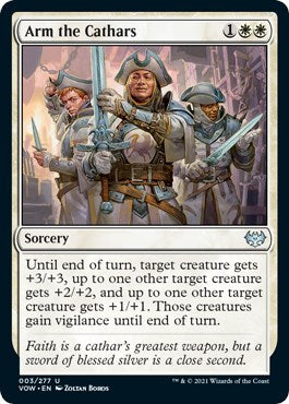 Arm the Cathars – Innistrad: Crimson Vow (Magic: The Gathering)