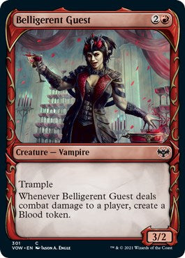 Belligerent Guest (Showcase) – Innistrad: Crimson Vow (Magic: The Gathering)