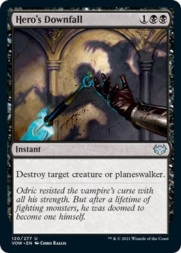 Hero's Downfall – Innistrad: Crimson Vow (Magic: The Gathering)
