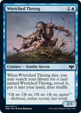 Wretched Throng – Innistrad: Crimson Vow (Magic: The Gathering)