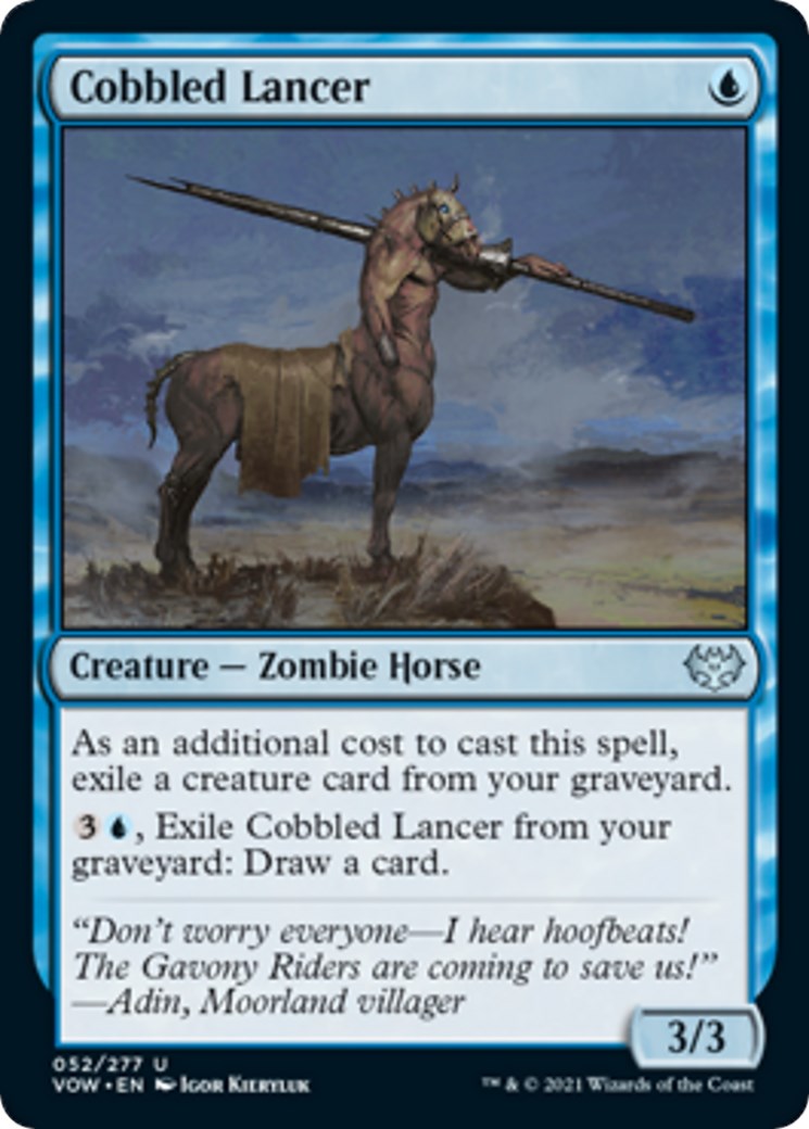 Cobbled Lancer – Innistrad: Crimson Vow (Magic: The Gathering)