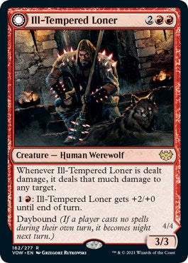 Ill-Tempered Loner – Innistrad: Crimson Vow (Magic: The Gathering)