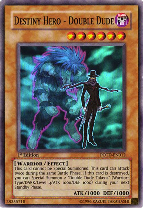 Destiny Hero - Double Dude – Power of the Duelist (YuGiOh)