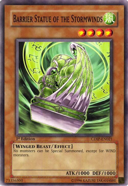 Barrier Statue of the Stormwinds – Cyberdark Impact (YuGiOh)