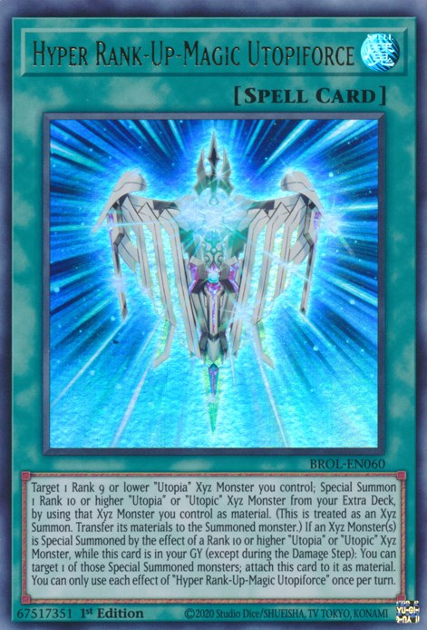Hyper Rank-Up-Magic Utopiforce – Brothers of Legend (YuGiOh)