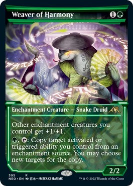 Weaver of Harmony (Showcase) – Kamigawa: Neon Dynasty (Magic: The Gathering)