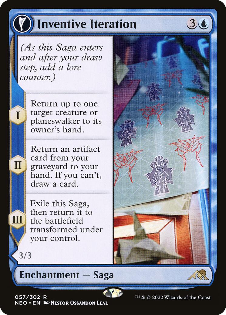 Inventive Iteration – Kamigawa: Neon Dynasty (Magic: The Gathering)