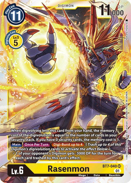 Rasenmon – Next Adventure (Digimon Card Game)