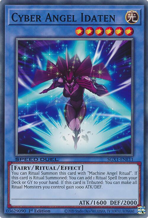 Cyber Angel Idaten – Speed Duel GX: Duel Academy Box (YuGiOh)
