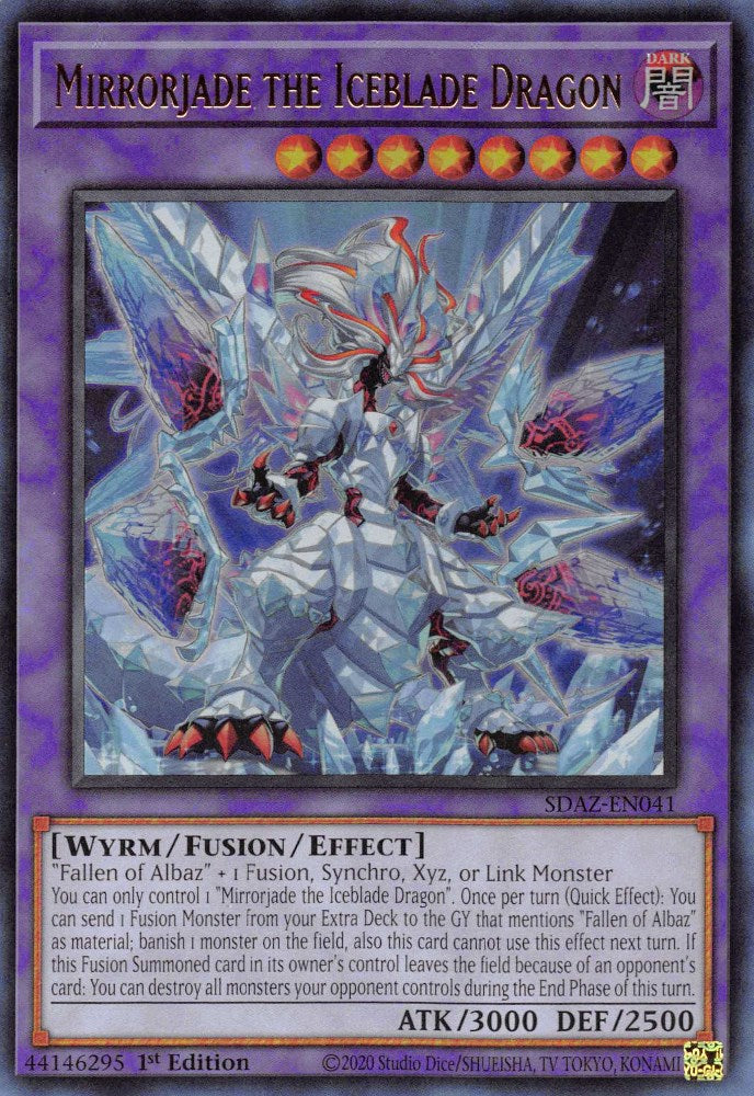 Mirrorjade the Iceblade Dragon – Structure Deck: Albaz Strike (YuGiOh)