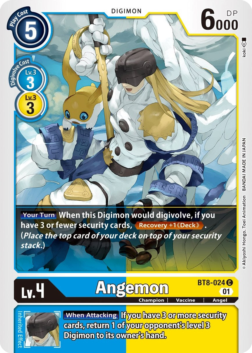Angemon – New Awakening (Digimon Card Game)