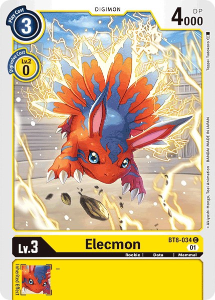 Elecmon – New Awakening (Digimon Card Game)