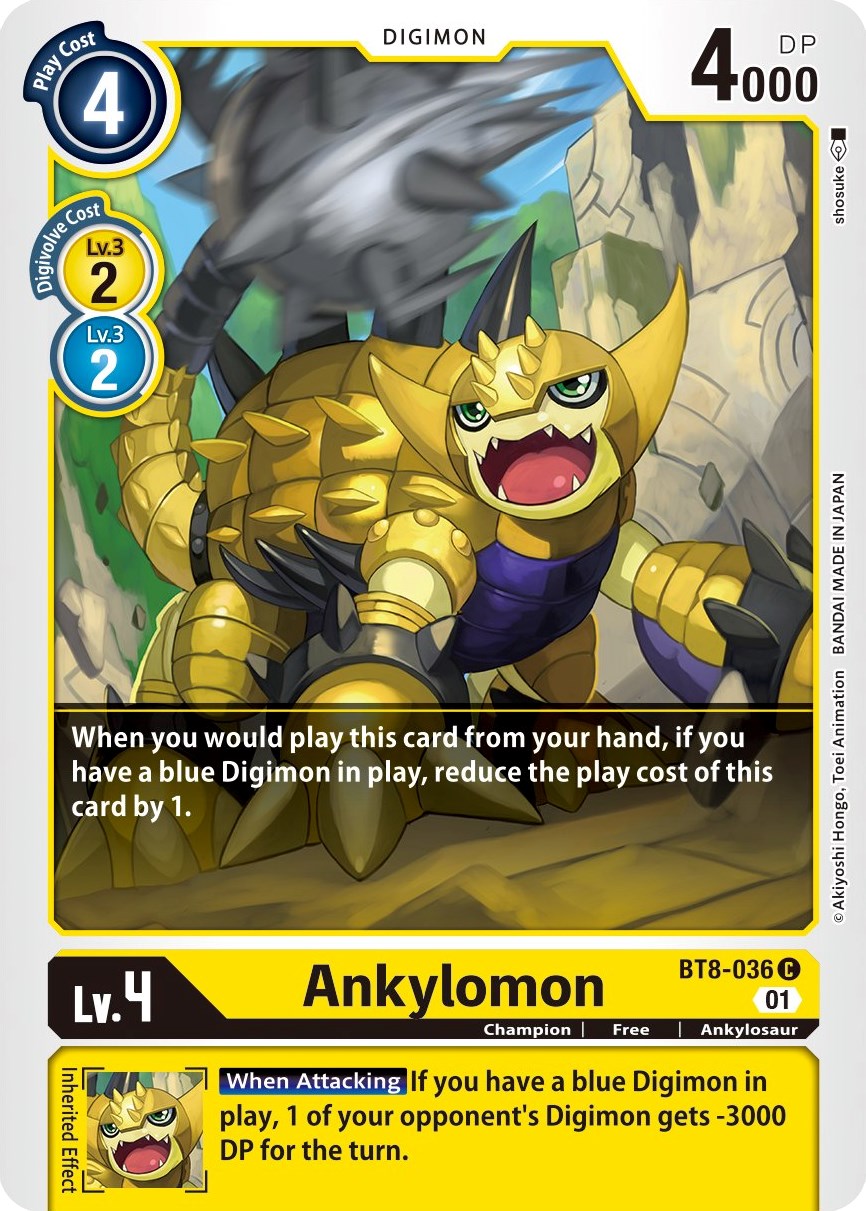 Ankylomon – New Awakening (Digimon Card Game)