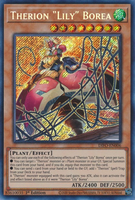 Therion "Lily" Borea – Dimension Force (YuGiOh)