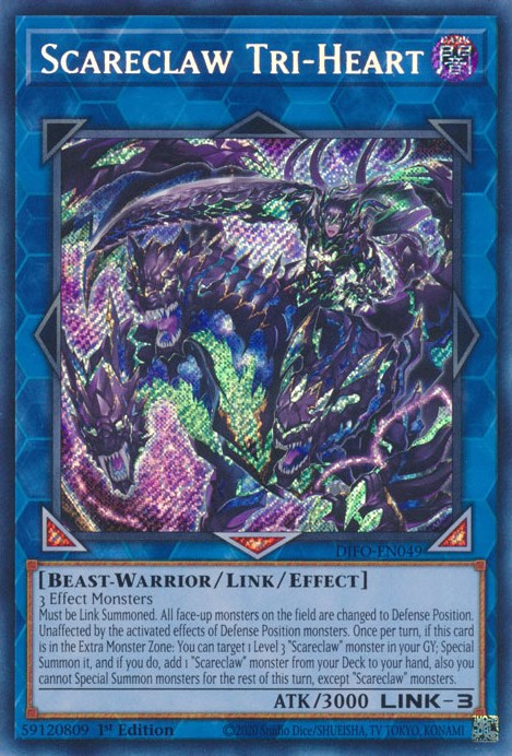Scareclaw Tri-Heart – Dimension Force (YuGiOh)