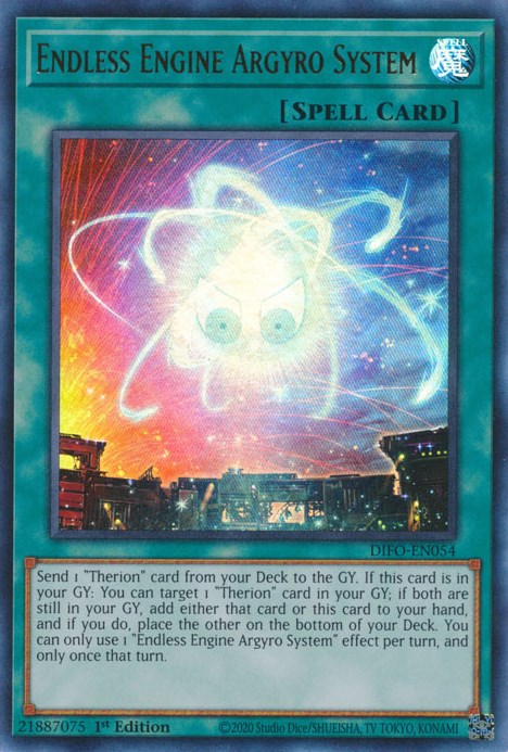 Endless Engine Argyro System – Dimension Force (YuGiOh)