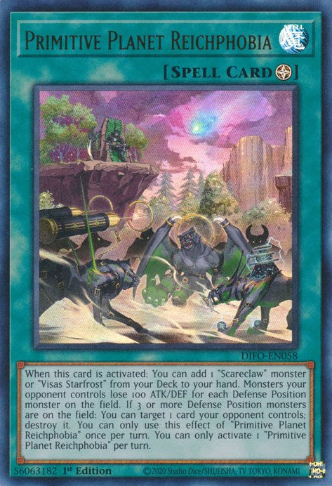 Primitive Planet Reichphobia – Dimension Force (YuGiOh)