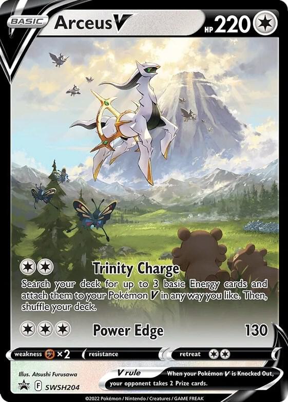 Arceus V - SWSH: Sword & Shield Promo Cards #SWSH204 - Holofoil - Near Mint