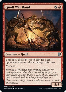 Gnoll War Band – Commander Legends: Battle for Baldur's Gate (Magic: The Gathering)