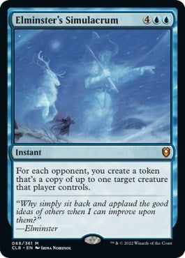 Elminster's Simulacrum – Commander Legends: Battle for Baldur's Gate (Magic: The Gathering)