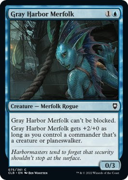 Gray Harbor Merfolk – Commander Legends: Battle for Baldur's Gate (Magic: The Gathering)