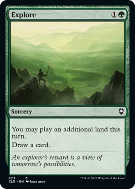 Explore – Commander Legends: Battle for Baldur's Gate (Magic: The Gathering)