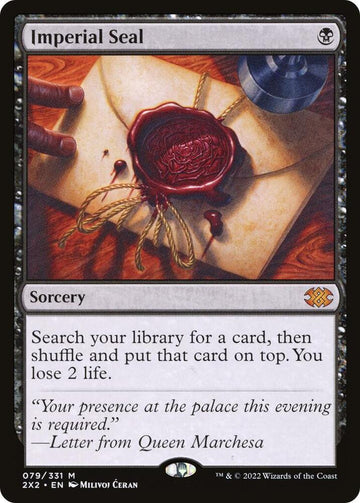 Imperial Seal - Double Masters 2022 #79 - Foil - Near Mint