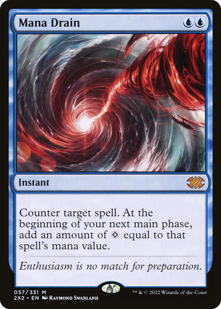 Mana Drain - Double Masters 2022 #57 - Near Mint
