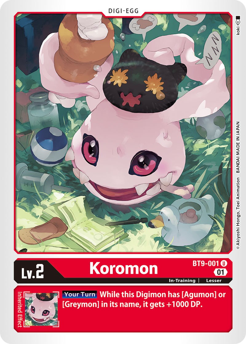 Koromon – X Record (Digimon Card Game)