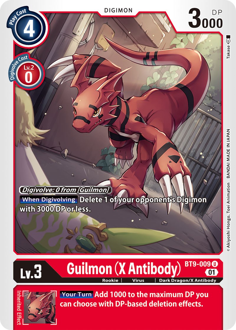 Guilmon (X Antibody) – X Record (Digimon Card Game)