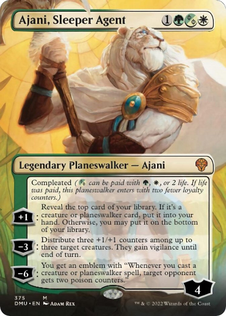 Ajani, Sleeper Agent (375) – Dominaria United (Magic: The Gathering)