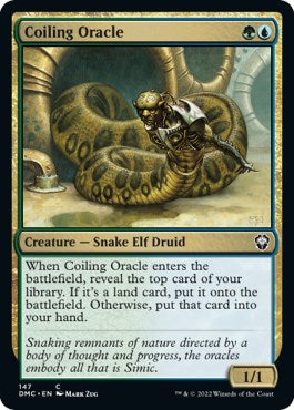 Coiling Oracle – Commander: Dominaria United (Magic: The Gathering)