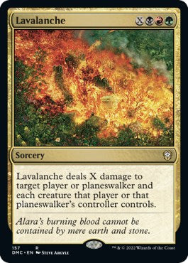Lavalanche – Commander: Dominaria United (Magic: The Gathering)
