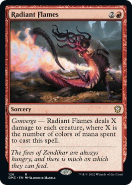 Radiant Flames – Commander: Dominaria United (Magic: The Gathering)