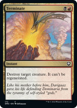 Terminate – Commander: Dominaria United (Magic: The Gathering)