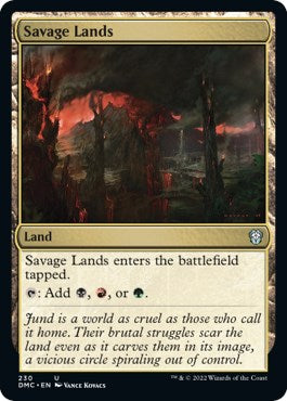 Savage Lands – Commander: Dominaria United (Magic: The Gathering)