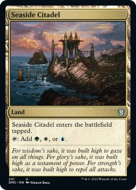 Seaside Citadel – Commander: Dominaria United (Magic: The Gathering)